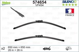 valytuvai 650mm - Valytuvai Valeo Silencio Xtrm 650/650mm - 1 nuotrauka