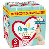 pampers pants 6 - Pampers Premium Care, 3 dydis, 6 - 11 kg, 114 vnt. - 2 nuotrauka