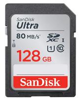 128 atminties - Atminties kortelė SanDisk Ultra, 128 GB - 1 nuotrauka