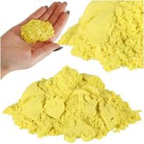 kinetinis smelis - Kinetinis smėlis Kinetic Sand, geltona - 1 nuotrauka