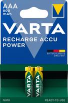 battery nimh - Varta Rechargeable Batteries AAA 800mAh x2 - 5 nuotrauka