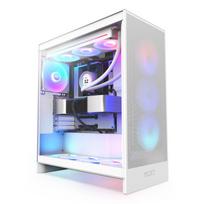 nzxt h7 - Nzxt H7 Flow RGB White (Baltas) - 2 nuotrauka