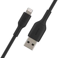 belkin usb a to usb c - Belkin CAA010BT1MBK USB kabelis 1 m USB A USB C/Lightning Juoda - 4 nuotrauka