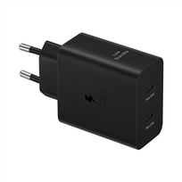 ac adapter samsung - T5020XBEGEU Samsung 50W Power Adapteris DuoType-C, USB, Juodas (Juodas) - 1 nuotrauka