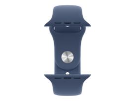 apple watch series 10 46mm - Apple Watch Series 10 GPS 46mm Silver Aluminium Case with Denim Sport Band M/L - 4 nuotrauka