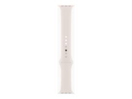 apple watch gold - Apple Watch SE 2023 GPS 40mm Sport Band M/L, starlight (MR9V3ET/A) - 4 nuotrauka
