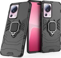 xiaomi 13 lite deklai - Hurtel "Ring Armor Case Xiaomi 13 Lite" Black - 1 nuotrauka