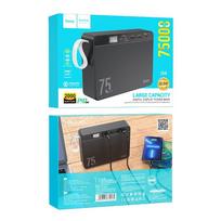 isorine baterija - Hoco J94 Overlord 22.5W, 75000 mAh, juoda - 4 nuotrauka