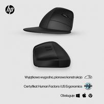 wireless vertical mouse - Thermaltake View 200 TG ARGB, balta - 5 nuotrauka