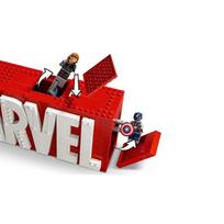 lego minifigurel - 76313 LEGO® Super Heroes MARVEL logotipas ir minifigūrėlės - 7 nuotrauka