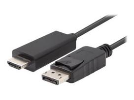 hdmi to displayport kabelis - Lanberg DisplayPort to HDMI Cable CA-DPHD-11CC-0050-BK 3 m - 4 nuotrauka