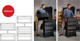 keter irankiu dezes - Keter Drawers, 562 mm x 289 mm x 742 mm, juoda - 5 nuotrauka