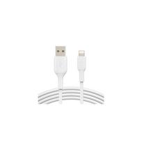usb 3 0 3m - Belkin CAA001BT3MWH „Lightning“ kabelis 3 m Balta - 1 nuotrauka