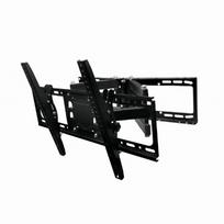 full motion televizoriaus laikiklis - Laikiklis Gembird Full-motion TV Wall Mount  WM-80ST-02 37-80 ", Maximum weight (capacity) 60 kg, Bl - 3 nuotrauka