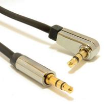 3.5 mm to 3.5 mm kabelis - Gembird Cable 3.5mm to 3.5mm Black 1.8m - 2 nuotrauka