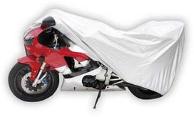 motociklai - Motociklo uždangalas MC-11106, balta (White) - 2 nuotrauka