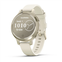 lilu 2 - Garmin Lily 2 Active Lunar Gold (Auksinis) - 1 nuotrauka