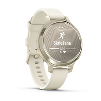 lilu 2 - Garmin Lily 2 Active Lunar Gold (Auksinis) - 4 nuotrauka