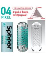 tenga - Masturbatorius Tenga Spinner Tetra - 14 nuotrauka