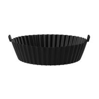 Silikoninis įdėklas karšto oro gruzdintuvei Maku 629099, juodas (Black), 18.5 cm x 14.5 cm