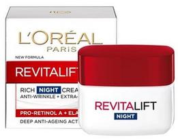 kremas revitalift naktinis - L´Oreal Paris Revitalift Night Cream 50ml - 1 nuotrauka