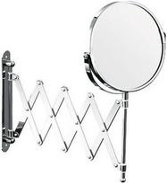 Axentia Bathroom Magnifying Wall Mirror Chrome Round 170mm