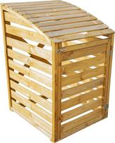 lauko konteinerio stogine - Lauko konteinerio stoginė 4IQ, 240 l, 78 cm x 92 cm x 122 cm - 1 nuotrauka