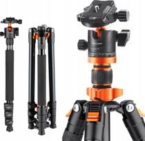 tripod k f - K&F Concept K254A3 trikojis su BH-28L rutuline galvute - 3 nuotrauka