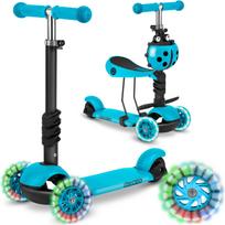 triratukas paspirtukas - Ricokids Buggy triratis paspirtukas, mėlynas (Blue) - 1 nuotrauka