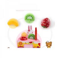 gimtadienio tortai - EcoToys Cake For Chopping Birthday Set 80pcs - 2 nuotrauka