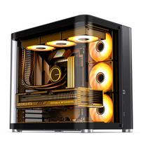Jonsbo TK-2 2.0 Midi-Tower, grūdintas stiklas - Juodas (Black)