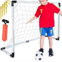 futbolas - Futbolo vartai Trizand su kamuoliu ir pompa 23459 - 1 nuotrauka