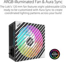 750 w maitinimo blokas -  Asus ROG LOKI SFX-L 750W Platinum 750 W, 120 mm - 2 nuotrauka