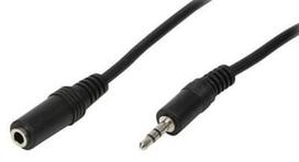 LogiLink Cable 3.5 mm to 3.5mm Black 5m
