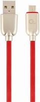 Gembird USB To Micro USB Premium Rubber Red 2m
