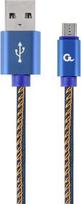 Gembird USB To Micro USB Premium Denim 1m