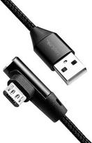 usb 2.0 a b cable - Logilink USB To Micro USB 90° Angled Cable Black 1m - 1 nuotrauka