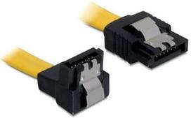 Delock Cable SATA / SATA Yellow 0.1m