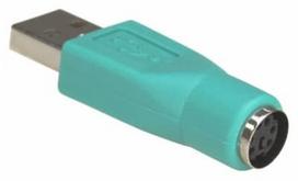 Akyga Adapter PS/2 / USB Green