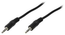 LogiLink Cable 3.5mm / 3.5mm Black 1m