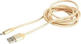 Cablexpert Micro-USB to USB Cable CCB-mUSB2B-AMBM-6 Gold
