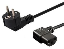 maitinimo laidas c13 - Savio Power Cable IEC C13 / Schuko 1.2m - 1 nuotrauka