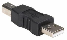 Akyga Adapter USB to USB Black
