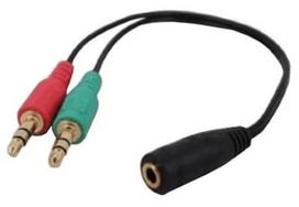 Gembird Cable 3.5mm / 3.5mm x 2 Black