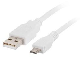 Lanberg Cable USB / Micro USB White 1.8m
