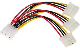 Akyga Adapter Molex / Molex x 3 0.15m