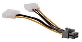 Akasa Adapter Molex x 2 / PCI 6 pin