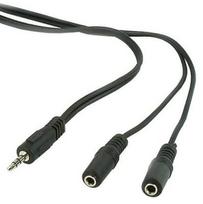 Pirkti Gembird 3.5mm Audio Splitter Cable 5m Black - Photo 1