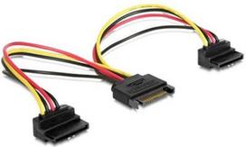 sata cable - Gembird Cable SATA to SATA x2 0.15m - 1 nuotrauka