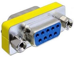 d sub kabelis - Delock Adapter SUBD9 to SUBD9 - 1 nuotrauka
